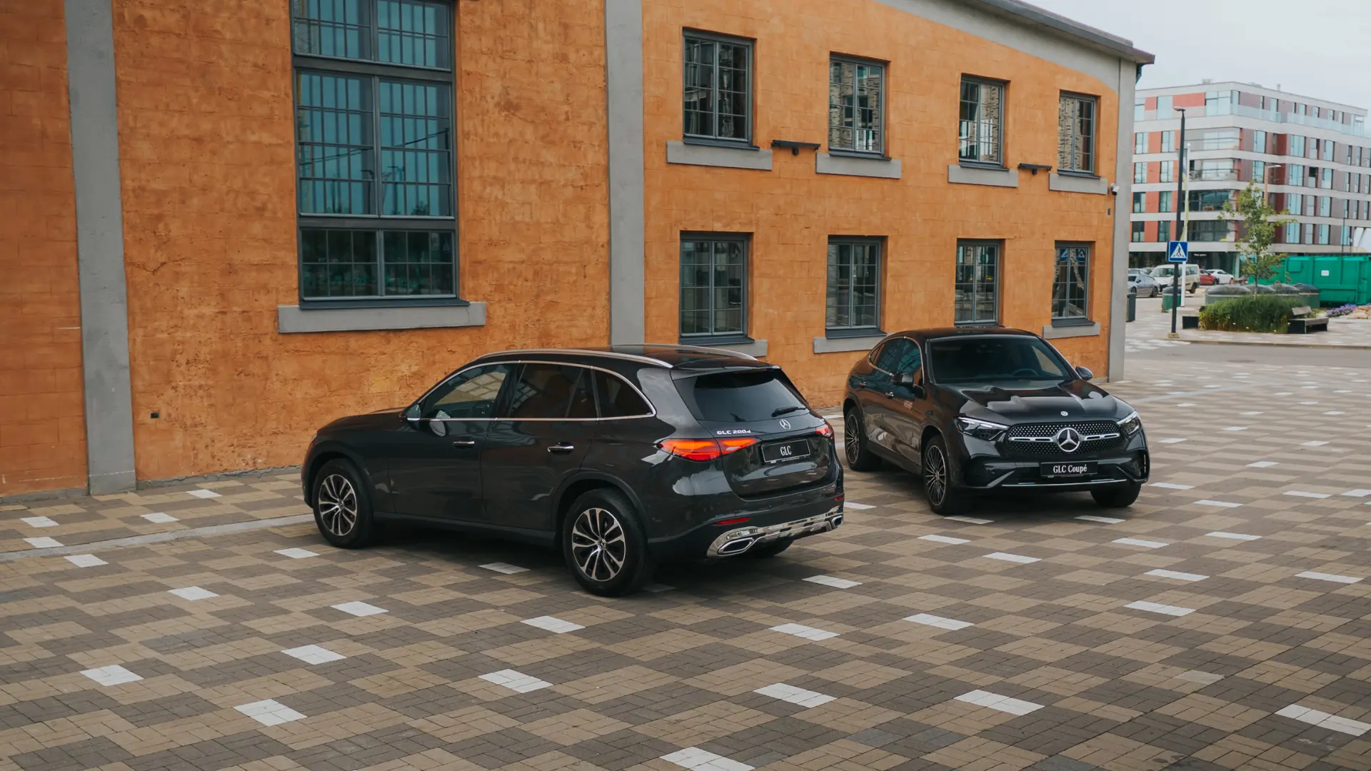 GLC SUV un GLC Coupe pilsētvidē