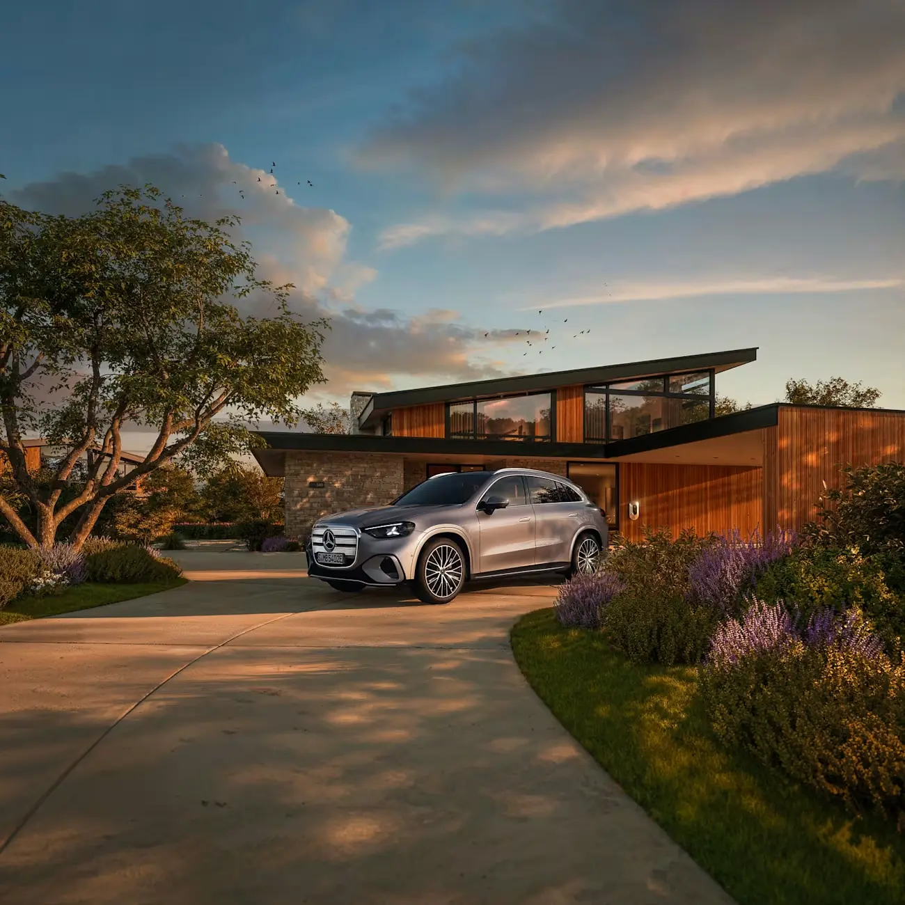 Jaunais elektriskais GLC